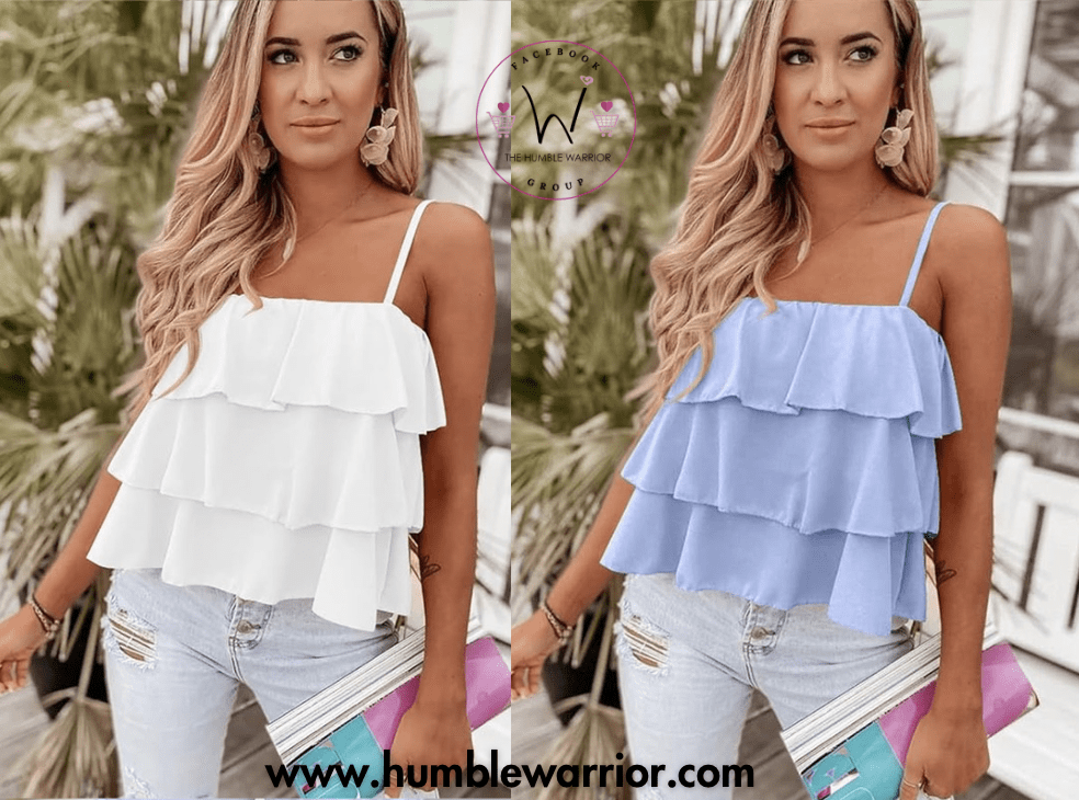 KIRUNDO Ruffled Top!